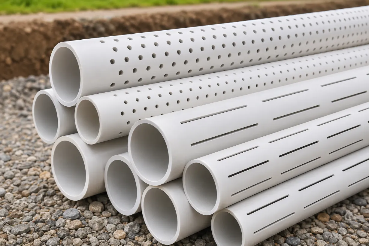 How to Choose Perforated and Slotted uPVC Pipe in Saudi Arabia