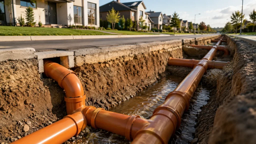 PVC Pipes for Sewage & Drainage