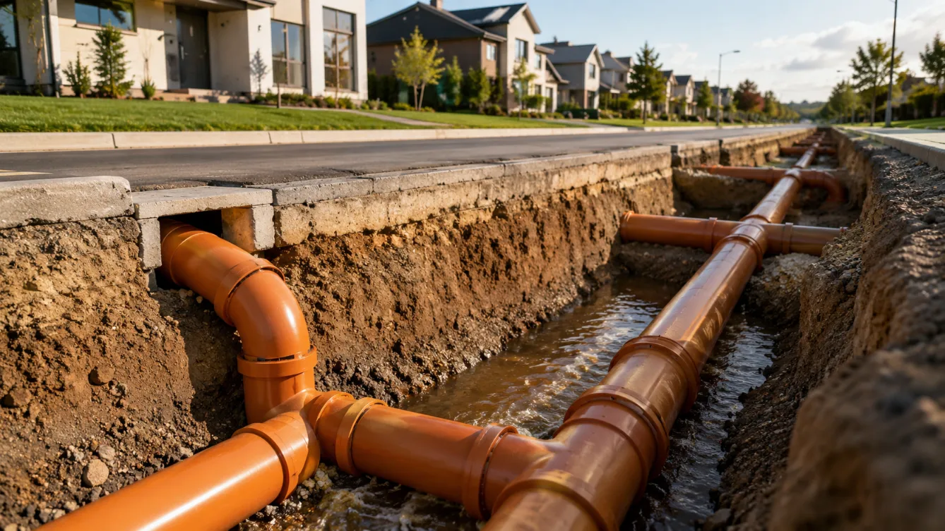 PVC Pipes for Sewage & Drainage