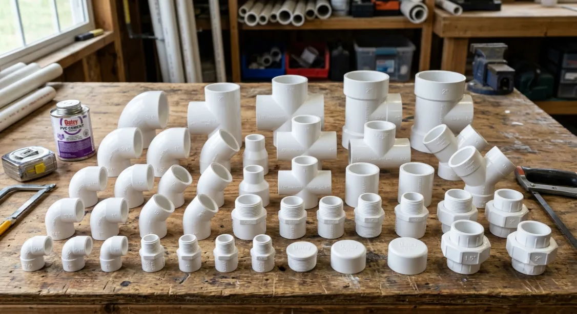PVC Pipe Fittings Guide in saudi arabia