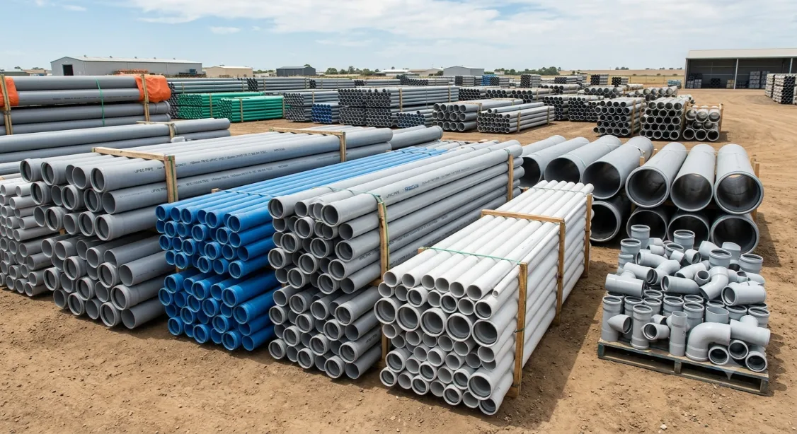 uPVC vs HDPE vs Ductile Iron Pipe