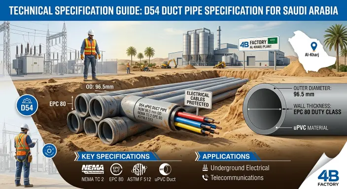 D54 duct pipe